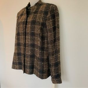 NWT First Issue / Liz Claiborne “City Appeal” lined nubby blazer 16